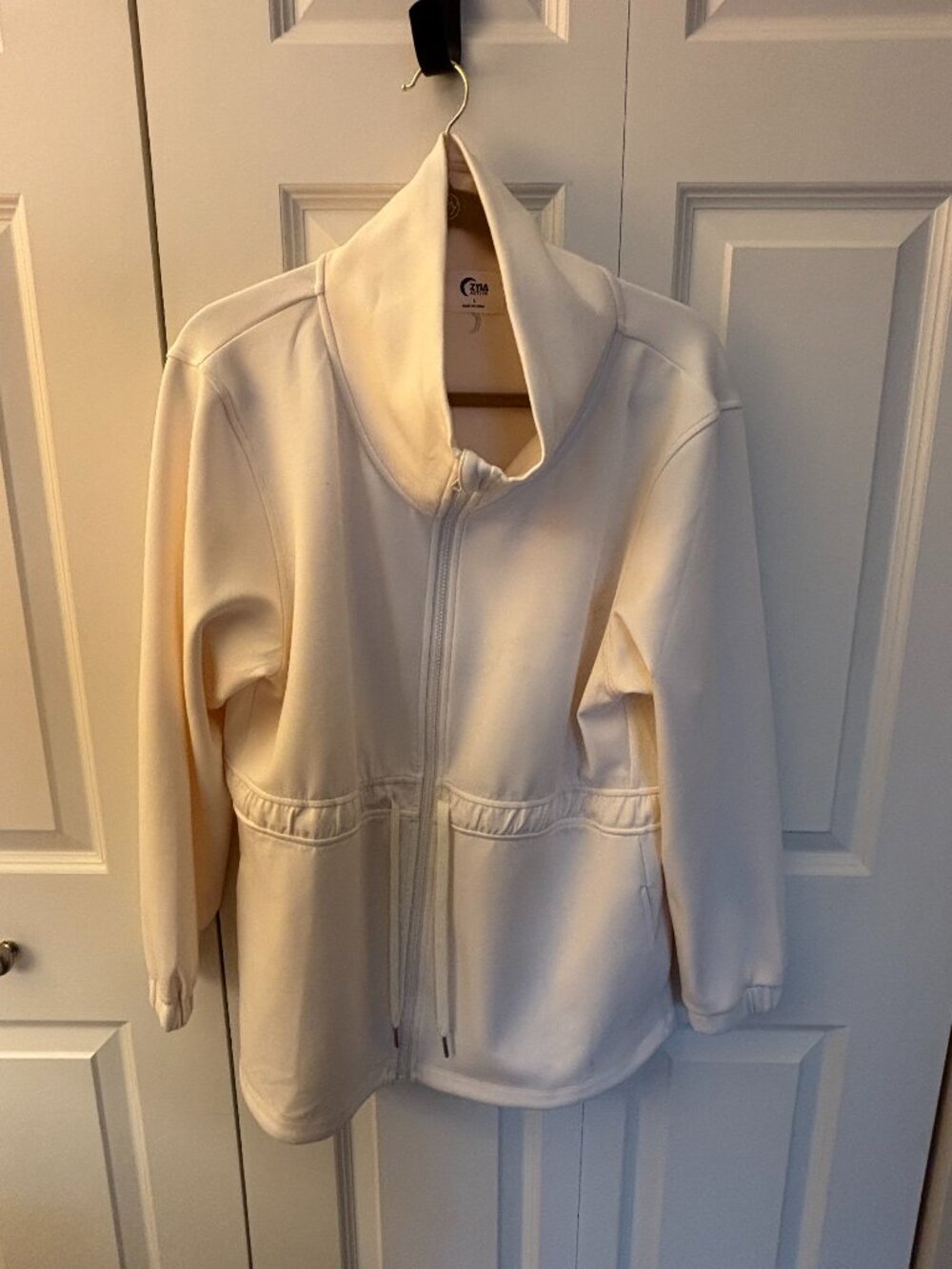 Zyia NWOT Ivory Verena Jacket Size L